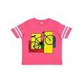 thumbnail image 1 of Inktastic Bike Pattern Blocks Boys or Girls Toddler T-Shirt, 1 of 5