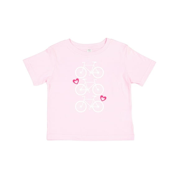 Inktastic Biking Bicycle Silhouette Girls Baby T-Shirt
