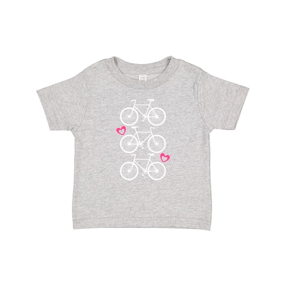 Inktastic Biking Bicycle Silhouette Girls Baby T-Shirt