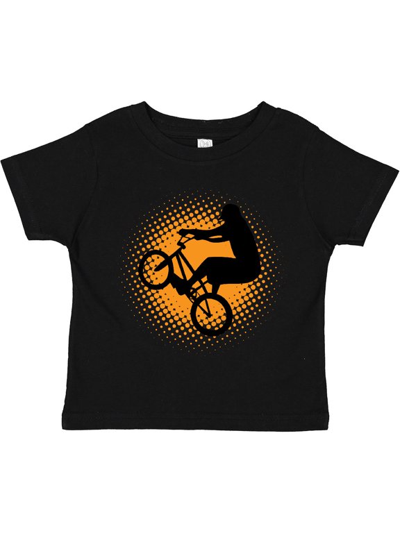 Biking Cyclist Extreme Sports Boys Toddler T-Shirt