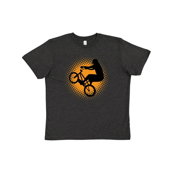 Inktastic Biking Cyclist Extreme Sports Youth T-Shirt