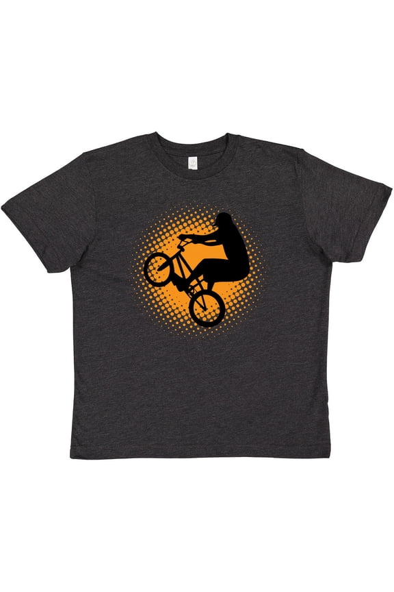 Biking Cyclist Extreme Sports Youth T-Shirt