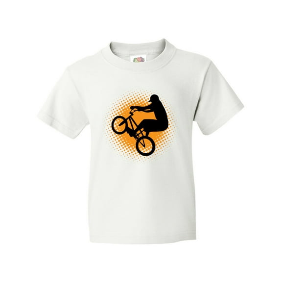 Inktastic Biking Cyclist Extreme Sports Youth T-Shirt