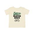 thumbnail image 1 of Inktastic Biking Future Mountain Biker Boys or Girls Baby T-Shirt, 1 of 5