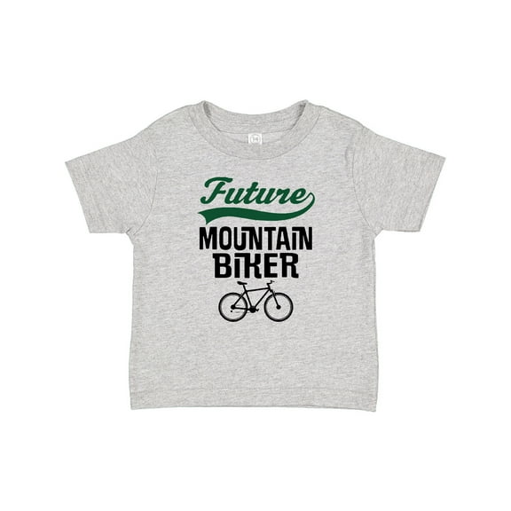 Inktastic Biking Future Mountain Biker Boys or Girls Baby T-Shirt