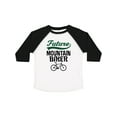 thumbnail image 1 of Inktastic Biking Future Mountain Biker Boys or Girls Toddler T-Shirt, 1 of 5