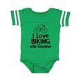 thumbnail image 1 of Inktastic Biking with Grandma Cycling Boys or Girls Baby Bodysuit, 1 of 5