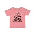 thumbnail image 1 of Inktastic Biking with Grandma Cycling Boys or Girls Baby T-Shirt, 1 of 5