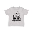 thumbnail image 1 of Inktastic Biking with Grandma Cycling Boys or Girls Toddler T-Shirt, 1 of 5