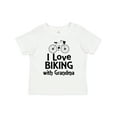 thumbnail image 1 of Inktastic Biking with Grandma Cycling Boys or Girls Toddler T-Shirt, 1 of 5