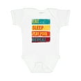 thumbnail image 1 of Inktastic Billiards Eat Sleep Play Pool Repeat Boys or Girls Baby Bodysuit, 1 of 5