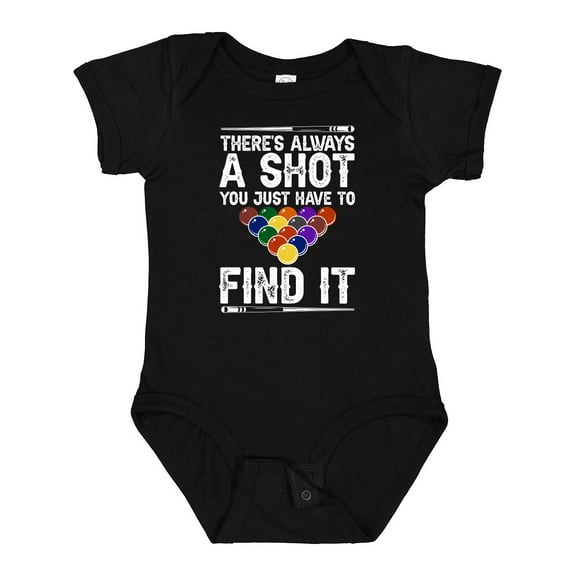 Inktastic Billiards Game Pool Player Boys or Girls Baby Bodysuit