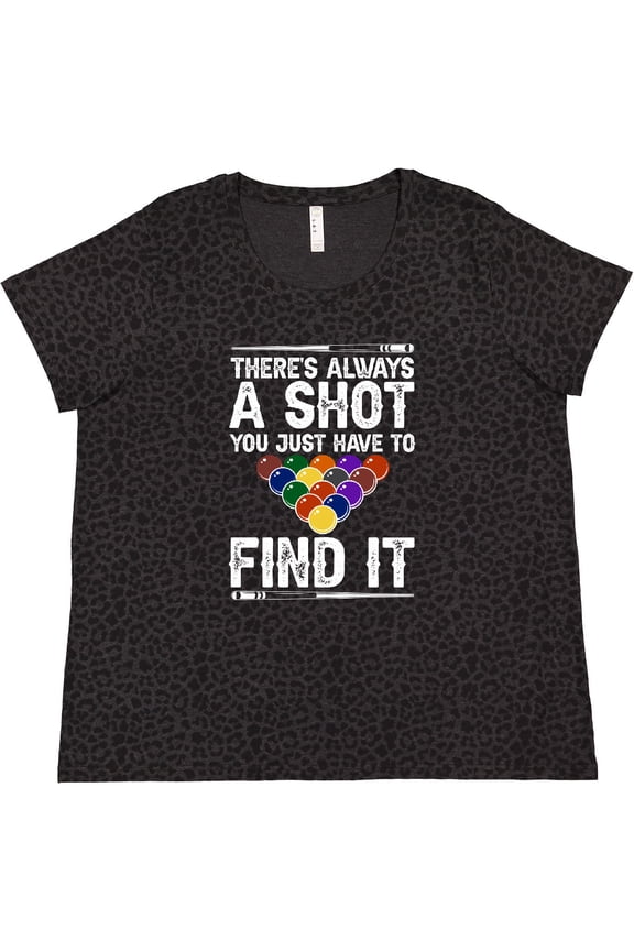 Billiards Game Pool Player Women's Plus Size T-Shirt