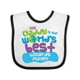 thumbnail image 1 of Inktastic Billiards Player Daddy Boys or Girls Baby Bib, 1 of 4