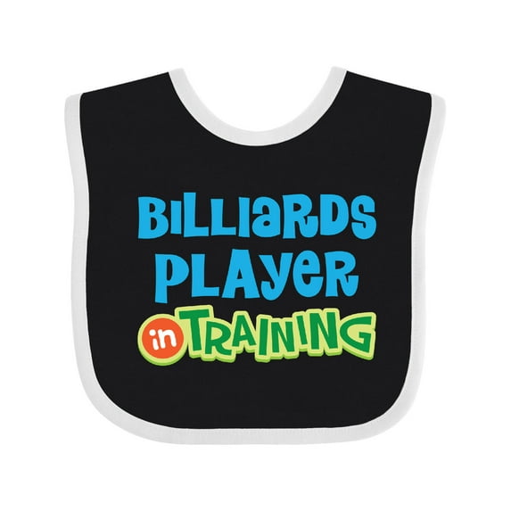 Inktastic Billiards Player in Training Boys or Girls Baby Bib
