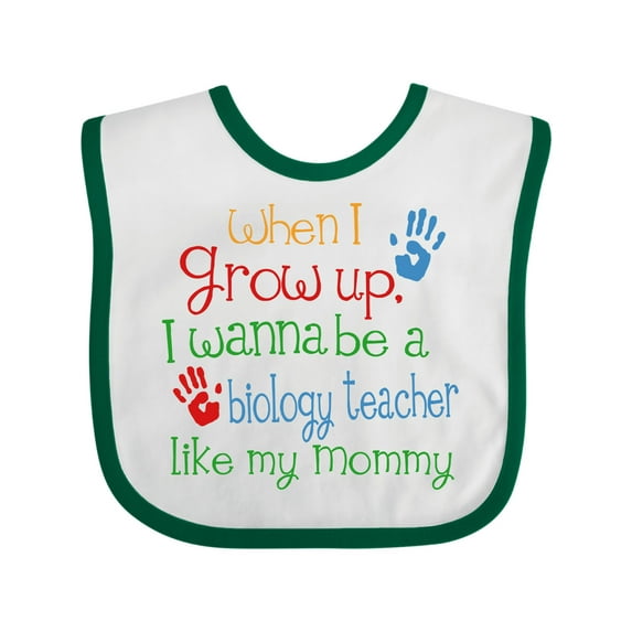 Inktastic Biology Teacher Like Mommy Boys or Girls Baby Bib