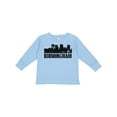 thumbnail image 1 of Inktastic Birmingham Skyline Grunge Boys or Girls Long Sleeve Toddler T-Shirt, 1 of 5