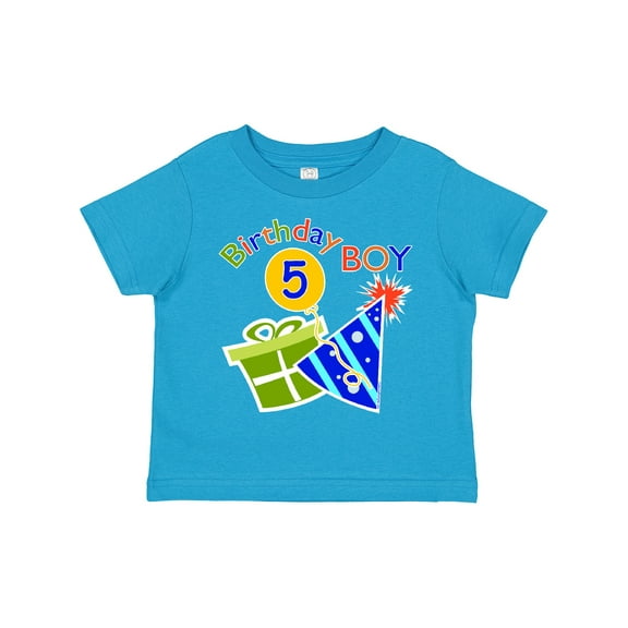 Inktastic Birthday Boy 5th Birthday Boys Toddler T-Shirt