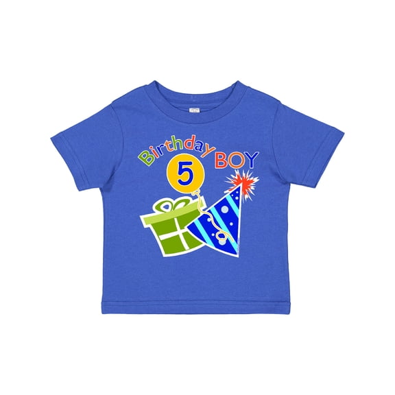 Inktastic Birthday Boy 5th Birthday Boys Toddler T-Shirt