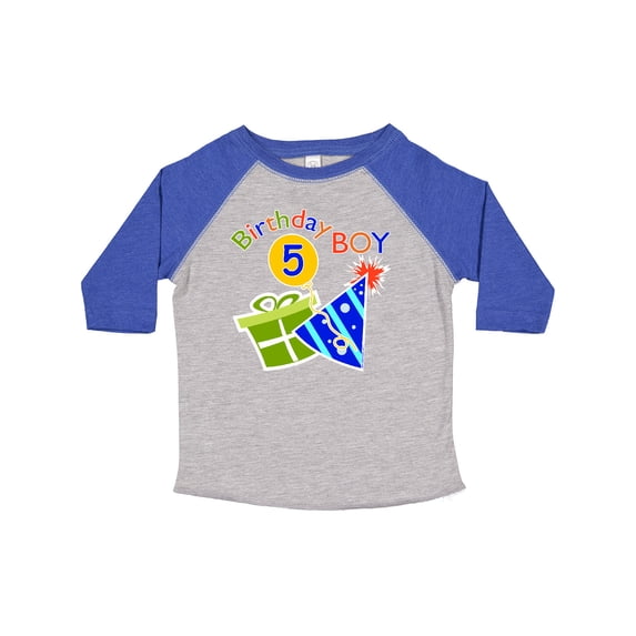 Inktastic Birthday Boy 5th Birthday Boys Toddler T-Shirt