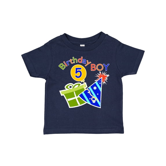 Inktastic Birthday Boy 5th Birthday Boys Toddler T-Shirt