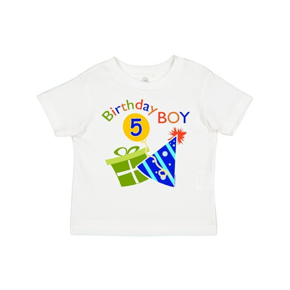Inktastic Birthday Boy 5th Birthday Boys Toddler T-Shirt