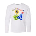 thumbnail image 1 of Inktastic Birthday Boy 5th Birthday Long Sleeve Youth T-Shirt, 1 of 5