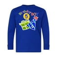 thumbnail image 1 of Inktastic Birthday Boy 5th Birthday Long Sleeve Youth T-Shirt, 1 of 5