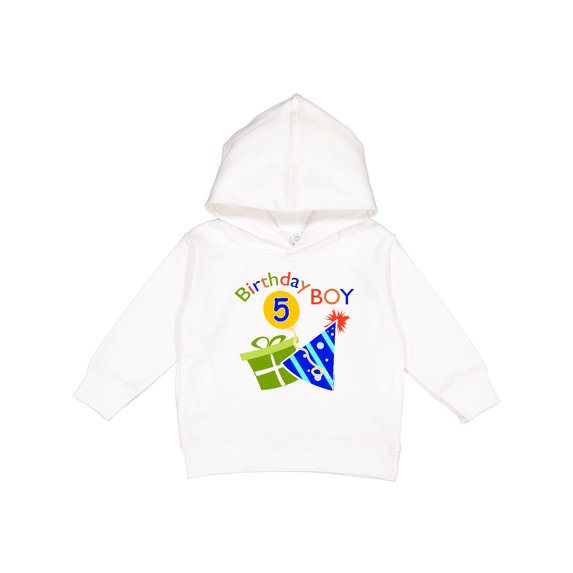 Inktastic Birthday Boy 5th Birthday Toddler Hoodie