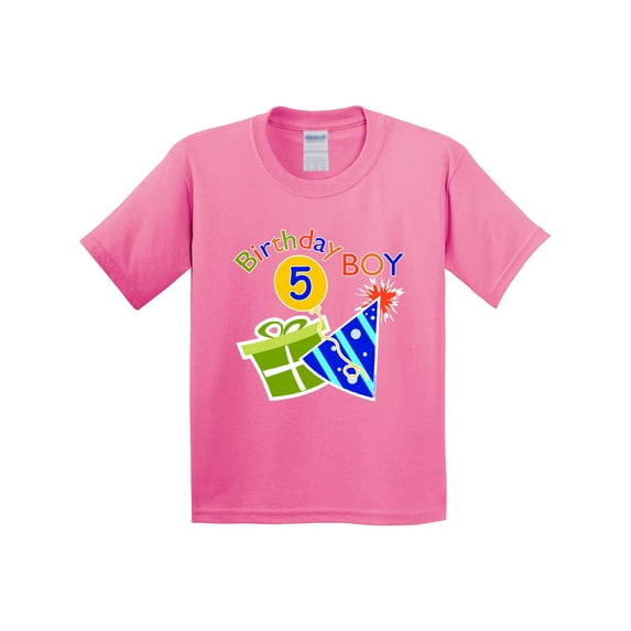 Inktastic Birthday Boy 5th Birthday Youth T-Shirt