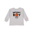 thumbnail image 1 of Inktastic Birthday Boy Basketball Boys Long Sleeve Toddler T-Shirt, 1 of 5