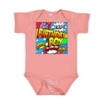 thumbnail image 1 of Inktastic Birthday Boy Comic Book Boys Baby Bodysuit, 1 of 5