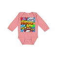 thumbnail image 1 of Inktastic Birthday Boy Comic Book Boys Long Sleeve Baby Bodysuit, 1 of 5
