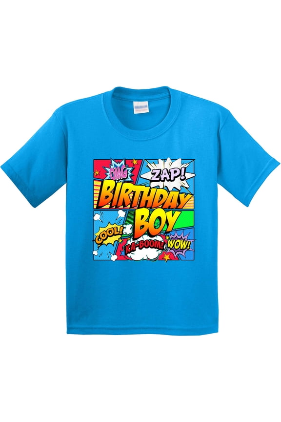 Birthday Boy Comic Book Youth T-Shirt