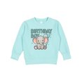 thumbnail image 1 of Inktastic Birthday Boy Elephant Balloons Toddler Sweatshirt, 1 of 4
