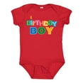 thumbnail image 1 of Inktastic Birthday Boy Letters Boys Baby Bodysuit, 1 of 5