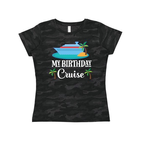 Inktastic Birthday Cruise Vacation Women's T-Shirt