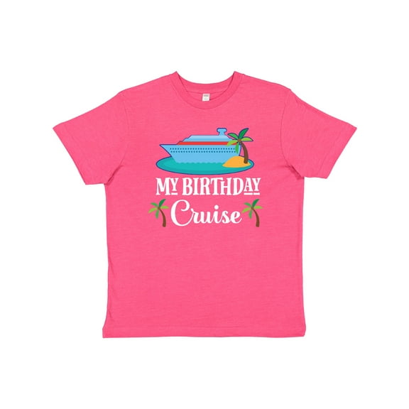 Inktastic Birthday Cruise Vacation Youth T-Shirt