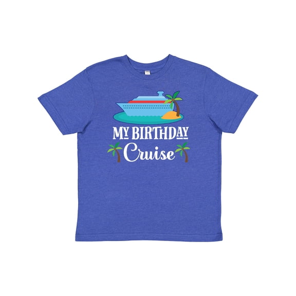 Inktastic Birthday Cruise Vacation Youth T-Shirt