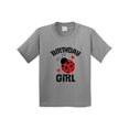 thumbnail image 1 of Inktastic Birthday Girl Cute Ladybug Youth T-Shirt, 1 of 5
