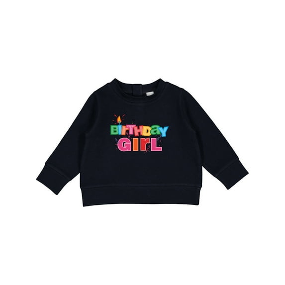 Inktastic Birthday Girl Letters Baby Sweatshirt
