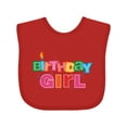 thumbnail image 1 of Inktastic Birthday Girl Letters Girls Baby Bib, 1 of 4