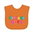 thumbnail image 1 of Inktastic Birthday Girl Letters Girls Baby Bib, 1 of 4