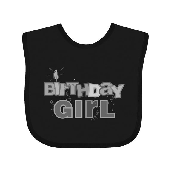 Inktastic Birthday Girl Letters Girls Baby Bib