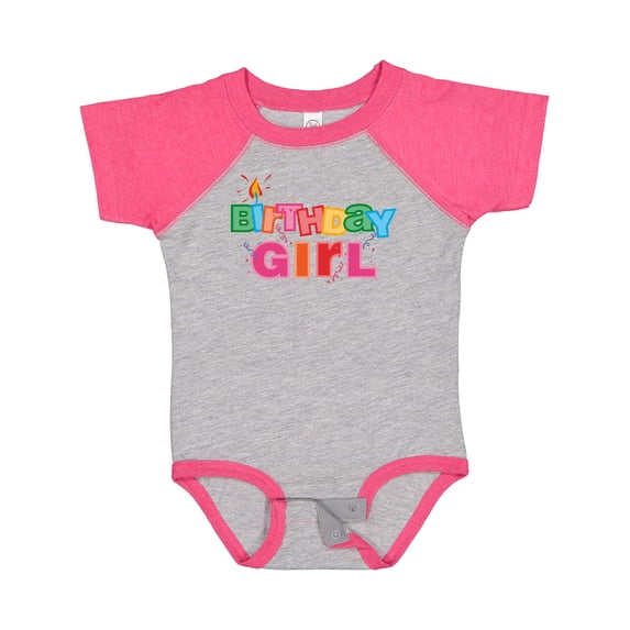Inktastic Birthday Girl Letters Girls Baby Bodysuit