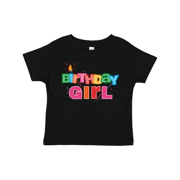 Inktastic Birthday Girl Letters Girls Toddler T-Shirt