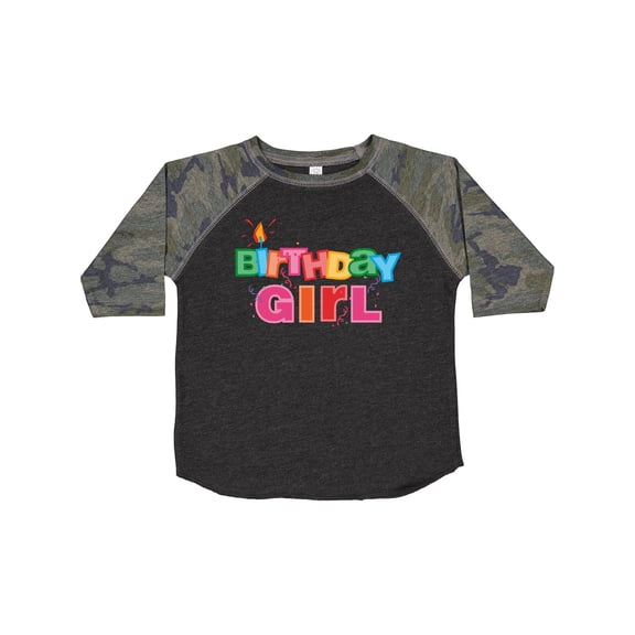 Inktastic Birthday Girl Letters Girls Toddler T-Shirt