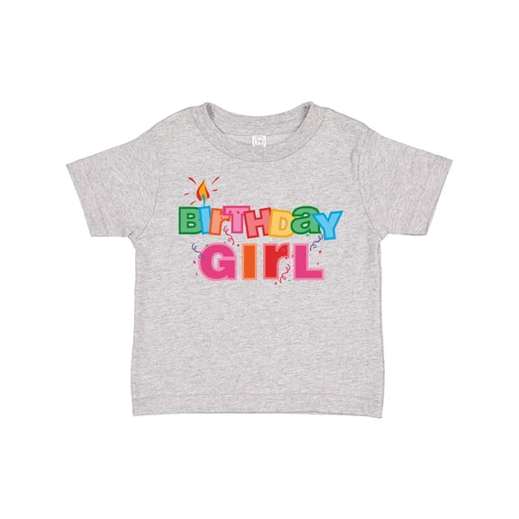 Inktastic Birthday Girl Letters Girls Toddler T-Shirt