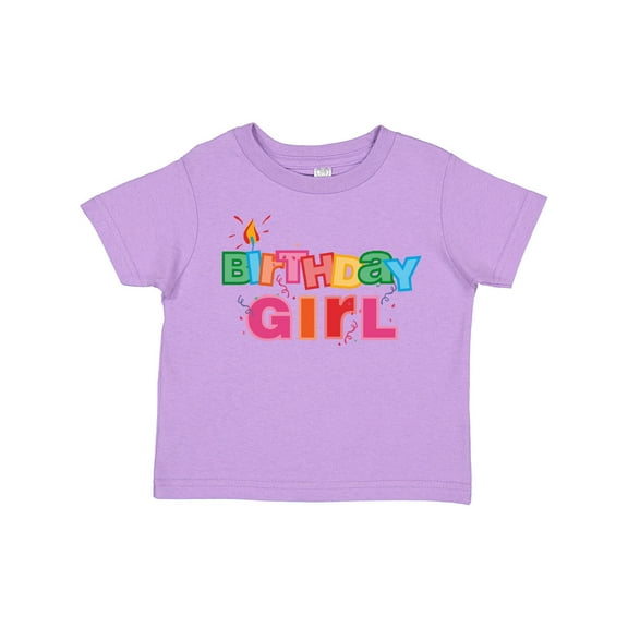 Inktastic Birthday Girl Letters Girls Toddler T-Shirt