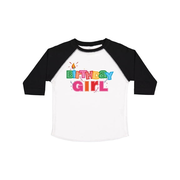Inktastic Birthday Girl Letters Girls Toddler T-Shirt